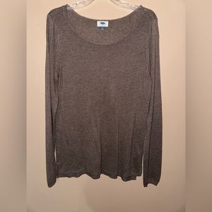 Simple brown Old Navy sweater size large